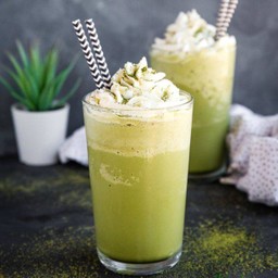 มัทฉะลาเต้ ปั่น