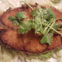 ปลากะพงทอดน้ำปลา