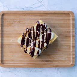 ขนมปังเนยนมชอคโกแลตกล้วยหอม