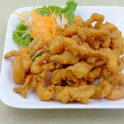 กุ้งนางทอดกรอบ