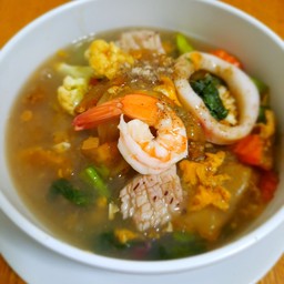 ราดหน้าเส้นใหญ่