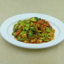 สะตอผัดเผ็ดกุ้ง