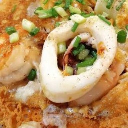 ปลาหมึกทอด