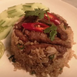 ข้าวผัดเนื้อเค็ม
