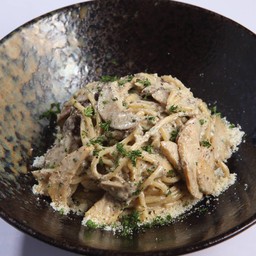 Mushroom Cream Sauce w.Truffle Oil