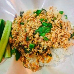 ข้าวไก่ลาบแซ่บ