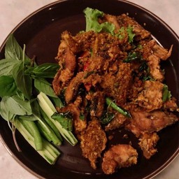 คั่วกลิ้งปลาดุกทอดกรอบ