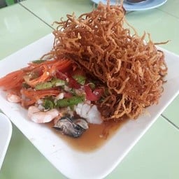 ตำมะละกอทอดทะเล