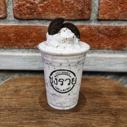 นมหมีปั่นโอริโอ้