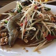 ตำกุ้งสด