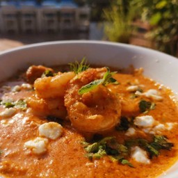 Prawn Saganaki