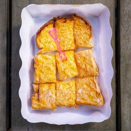 ปังปิ้งเนย+นม