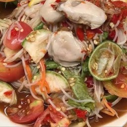 ตำรวมหอย แครง นางรม