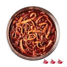 ดุ๊กกี้ต๊อกบกกีสูตรเผ็ดร้อน