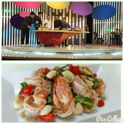 กุงผัดกระเทียม