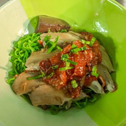 บะหมี่แห้งเป็ดย่าง