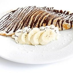 Banana in Black Crepe