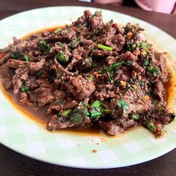 ก้อยเนื้อขมสุก