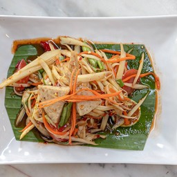 ส้มตำหมูยอ (ปลาร้า)