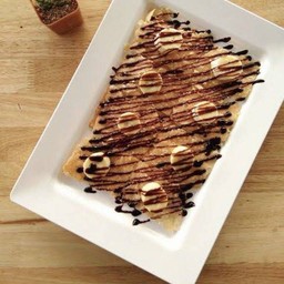 โรตีทิชชู่+กล้วย+ช็อคโกแลต - Deli