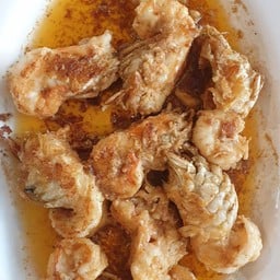 กุ้งก้ามกรามใหญ่ทอดเกลือ กิโล