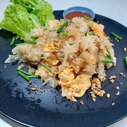 [อร่อยซ่ากับโค้ก] ก๋วยเตี๋ยวคั่วไก่ +  โค้ก ถุงกระดาษ