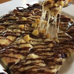 โรตีข้าวโพด+ชีส+ช็อกฯ - Deli