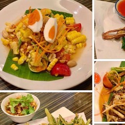 ตำข้าวโพดไข่เค็ม