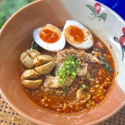 -วุ้นเส้นต้มยำไข่