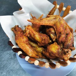 ปีกไก่ทอดเกลือ