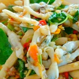 หอยหลอดผัดฉ่า