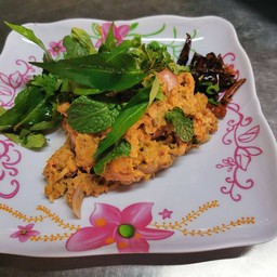 ลาบปลาทับทิม