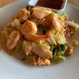 สุกี้แห้งหมู