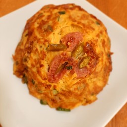 ข้าวไข่เจียวแหนม