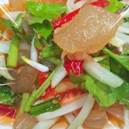 ยำเอ็นแก้วเนื้อ