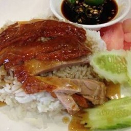 ข้าวหรือบะหมี่เป็ดย่าง (โปรดระบุว่าเป็นข้าวหรือบะหมี่)นู้ดเดิ้ล