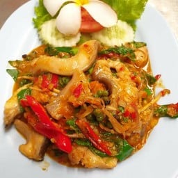 ปลาคังผัดฉ่า