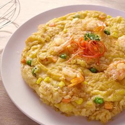 ไข่เจียวกุ้ง