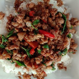 กระเพราเนื้อ