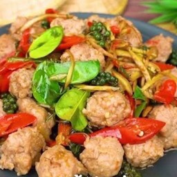 หมูเด้งผัดฉ่า