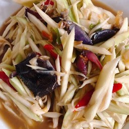 ตำมะม่วง - ตำแซ่บนัวโอเชี่ยน (เจ้าเก่า)