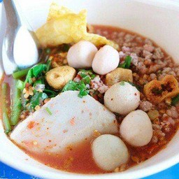 ก๋วยเตี๋ยวหมูเย็นตาโฟ (โปรดระบุเส้นด้วยค่ะ) - ก๋วยเตี๋ยวต้มยำเลิศรส