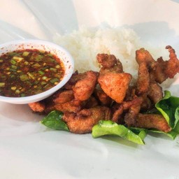 ข้าวเหนียวไก่ทอดหมูทอด@มหาชัยเทศบาล8