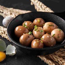 ไข่นกกกะทายางมะตูม (Quince Quail Eggs Grilled)