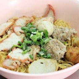 ก๋วยเตี๋ยวหมูแห้ง (โปรดระบุเส้นด้วยค่ะ) - ก๋วยเตี๋ยวต้มยำเลิศรส