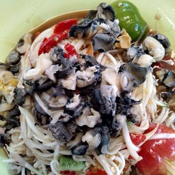 ตำปูปลาร้าหอยโข่ง