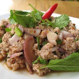 ลาบหมู - ตำแซปนัว โอเชี่ยน (เจ้าเก่า)