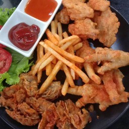 เจ๊อร หมูทอด ไก่เขย่า แสนเร่าร้อน