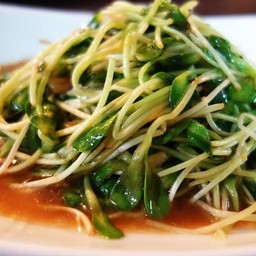 ผัดต้นอ่อนทานตะวัน