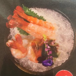 ซาชิมิ กุ้งหวานใหญ่